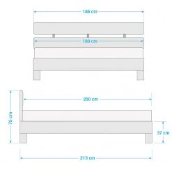 Ars Natura Lit en bois massif AresWOOD - Chêne - 180 x 200cm - Avec tête de lit 23 Ars Natura Lit en bois massif AresWOOD - Chêne - 180 x 200cm - Avec tête de lit -Lits & literie Soldes 1000012562 220121 0747510000503 SKETCH DETAILS P000000001000012562 sketch