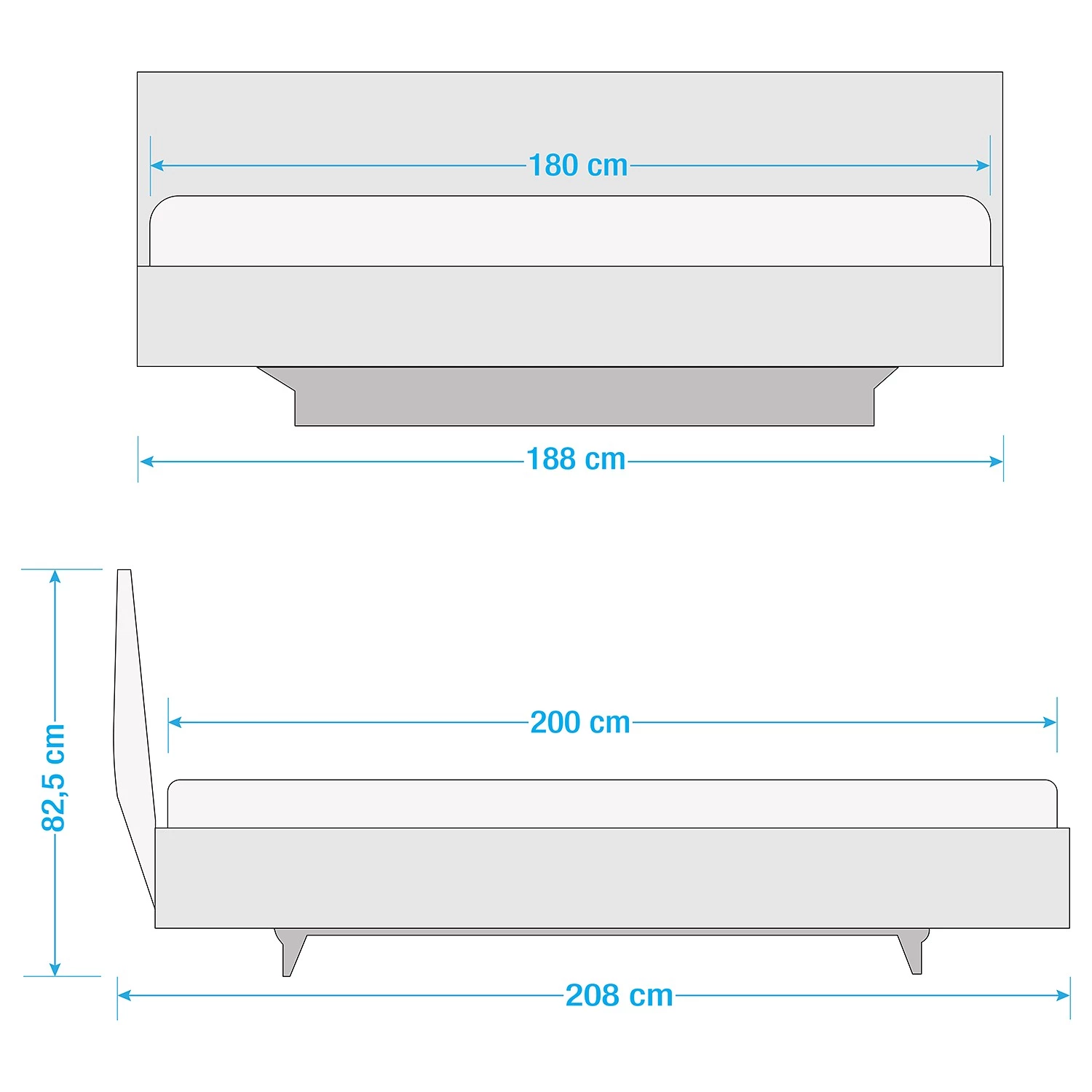 Ars Natura Lit en bois massif MarosWOOD III - Chêne - 180 x 200cm 6 Ars Natura Lit en bois massif MarosWOOD III - Chêne - 180 x 200cm – Image 6