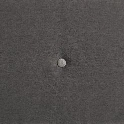 Mørteens Lit capitonné Klink II - Gris foncé - 140 x 200cm -Lits & literie Soldes 1000016038 190930 16175200010 DETAILS P000000001000016038