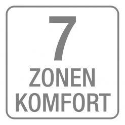 Loftscape Lit boxspring Belaja - Avec moteur électrique - Surmatelas inclus - Tissu - Gris -Lits & literie Soldes 1000021785 210719 131843000018 ICON DETAILS P000000001000021785 icon seal