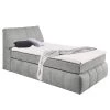 Loftscape Lit boxspring Fenor (avec coffre de lit) - Tissu - Gris lumineux