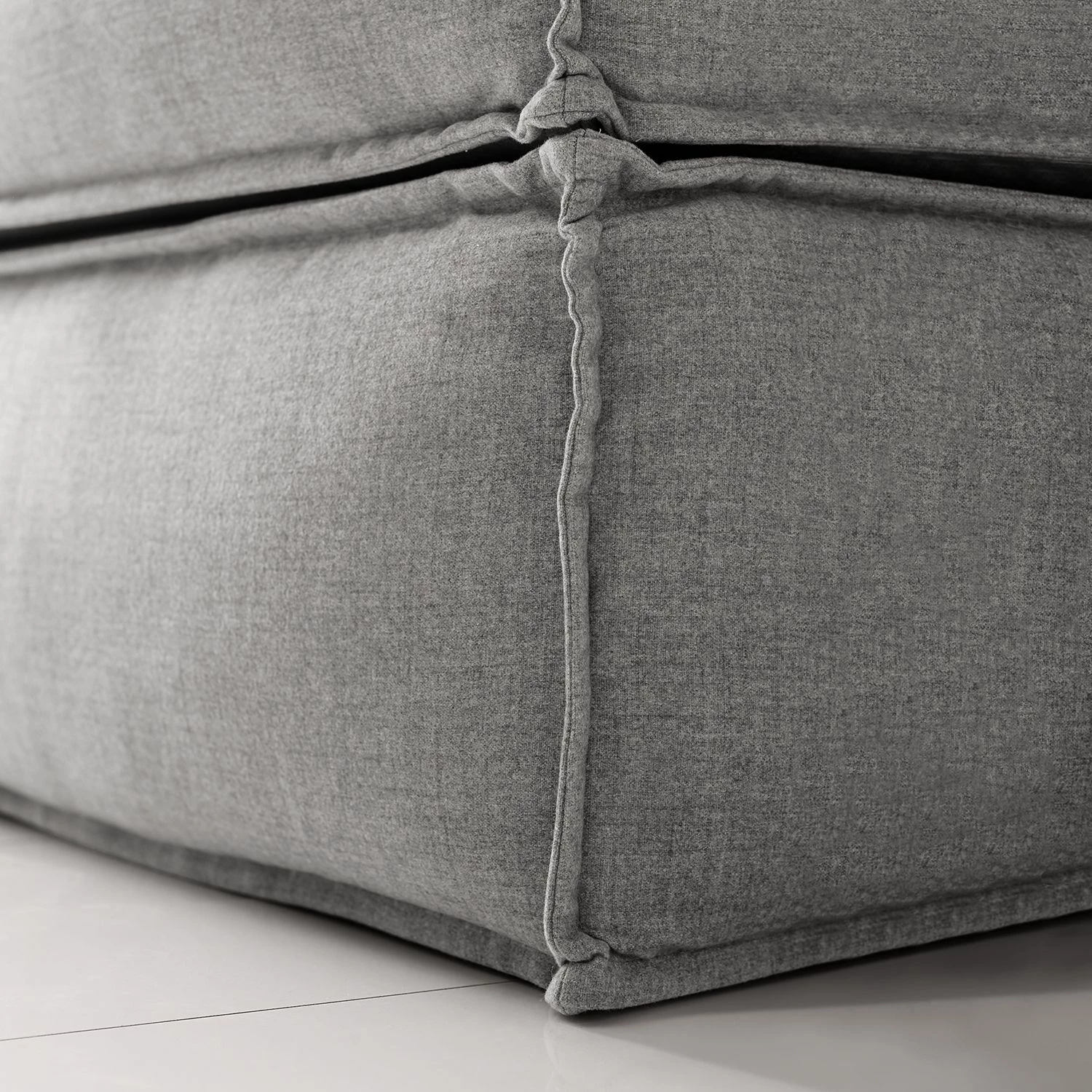 Lit boxspring Kinx - Tissu KINX : Gris - 200 x 200cm - D2 souple - 130 cm 15 Lit boxspring Kinx - Tissu KINX : Gris - 200 x 200cm - D2 souple - 130 cm – Image 15