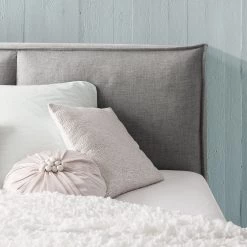 Lit boxspring Kinx - Tissu KINX : Gris - 200 x 200cm - D2 souple - 130 cm 37 Lit boxspring Kinx - Tissu KINX : Gris - 200 x 200cm - D2 souple - 130 cm -Lits & literie Soldes 1000062018 180615 12480913 GALLERYIMAGES P000000001000062018