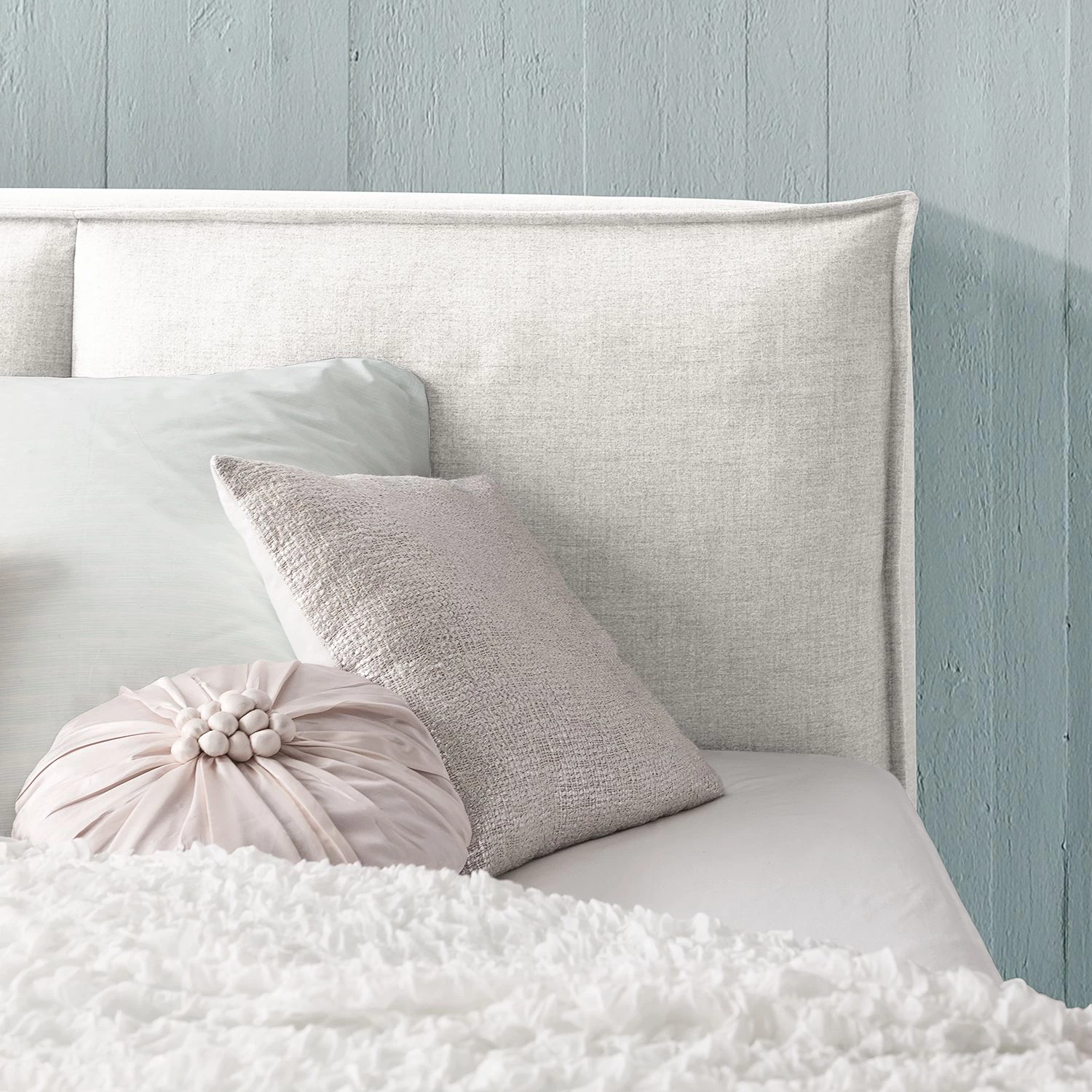 Lit boxspring Kinx - Tissu KINX : Blanc - 180 x 200cm - D2 souple - 130 cm 16 Lit boxspring Kinx - Tissu KINX : Blanc - 180 x 200cm - D2 souple - 130 cm – Image 16