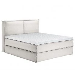 Lit boxspring Kinx - Tissu KINX : Blanc - 180 x 200cm - D2 souple - 130 cm 46 Lit boxspring Kinx - Tissu KINX : Blanc - 180 x 200cm - D2 souple - 130 cm -Lits & literie Soldes 1000062032 210726 10044100330 DETAILS P000000001000062032