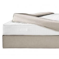Lit boxspring Kinx - Tissu KINX : Beige - 180 x 200cm - D2 souple - 130 cm -Lits & literie Soldes 1000062037 180615 124902211 GALLERYIMAGES P000000001000062037
