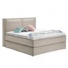 Lit boxspring Kinx - Tissu KINX : Beige - 180 x 200cm - D2 souple - 130 cm