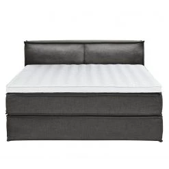 Lit boxspring Kinx - Tissu KINX : Anthracite - 180 x 200cm - D2 souple - 100 cm 24 Lit boxspring Kinx - Tissu KINX : Anthracite - 180 x 200cm - D2 souple - 100 cm -Lits & literie Soldes 1000062041 180615 124914254 GALLERYIMAGES P000000001000062041