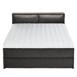 Lit boxspring Kinx - Tissu KINX : Anthracite - 180 x 200cm - D2 souple - 100 cm 25 Lit boxspring Kinx - Tissu KINX : Anthracite - 180 x 200cm - D2 souple - 100 cm -Lits & literie Soldes 1000062041 180615 124914255 GALLERYIMAGES P000000001000062041