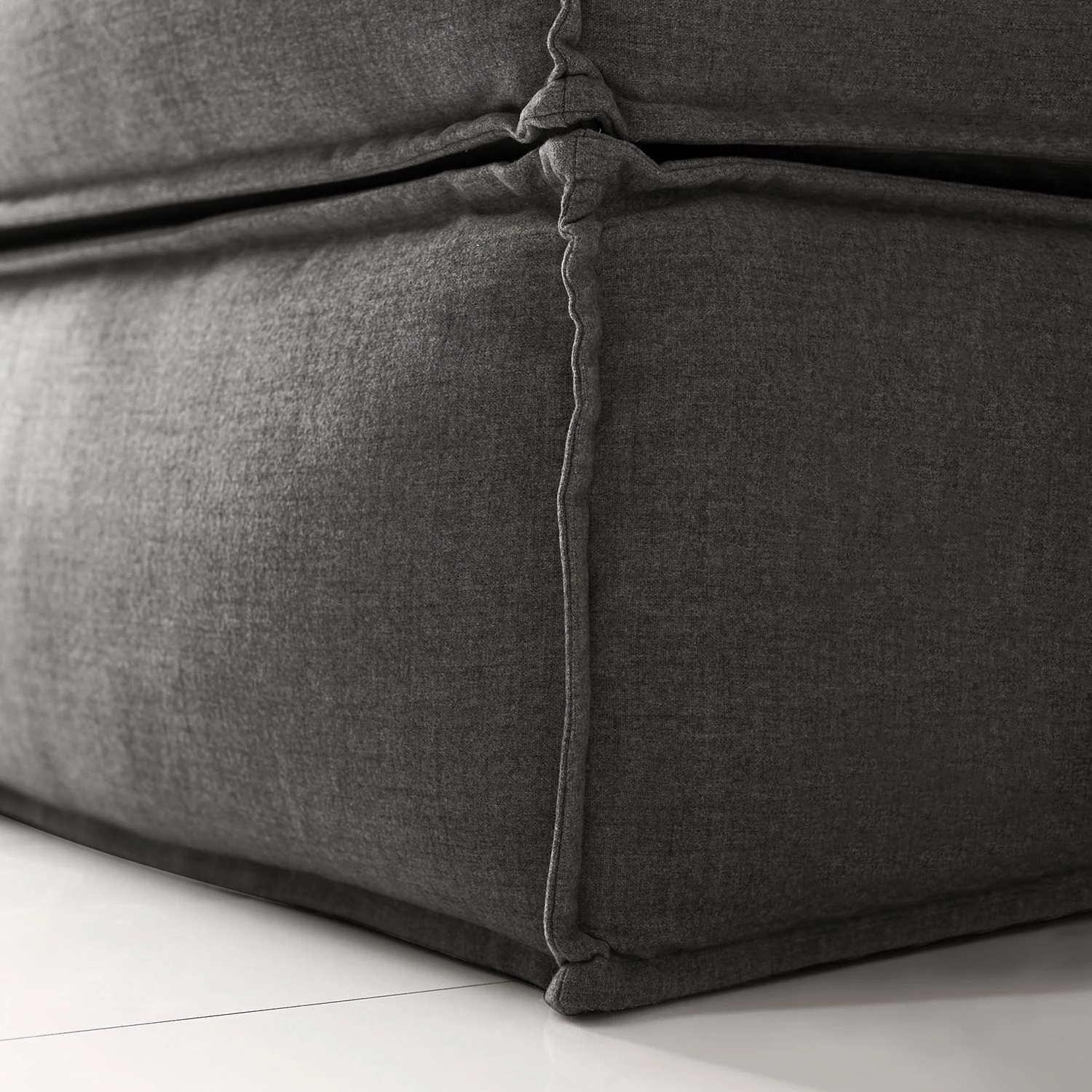 Lit boxspring Kinx - Tissu KINX : Anthracite - 180 x 200cm - D2 souple - 100 cm 12 Lit boxspring Kinx - Tissu KINX : Anthracite - 180 x 200cm - D2 souple - 100 cm – Image 12