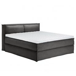 Lit boxspring Kinx - Tissu KINX : Anthracite - 180 x 200cm - D2 souple - 100 cm 22 Lit boxspring Kinx - Tissu KINX : Anthracite - 180 x 200cm - D2 souple - 100 cm -Lits & literie Soldes 1000062041 210726 10044100326 DETAILS P000000001000062041