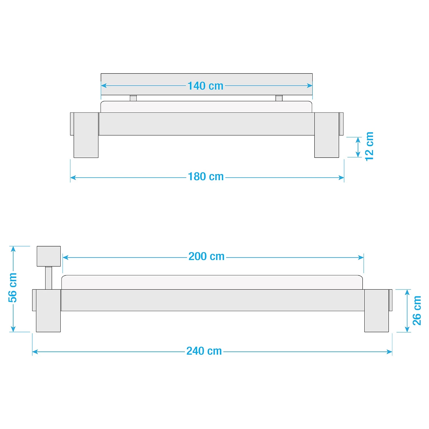 Neue Modular Lit Cali - 140 x 200cm 13 Neue Modular Lit Cali - 140 x 200cm – Image 13