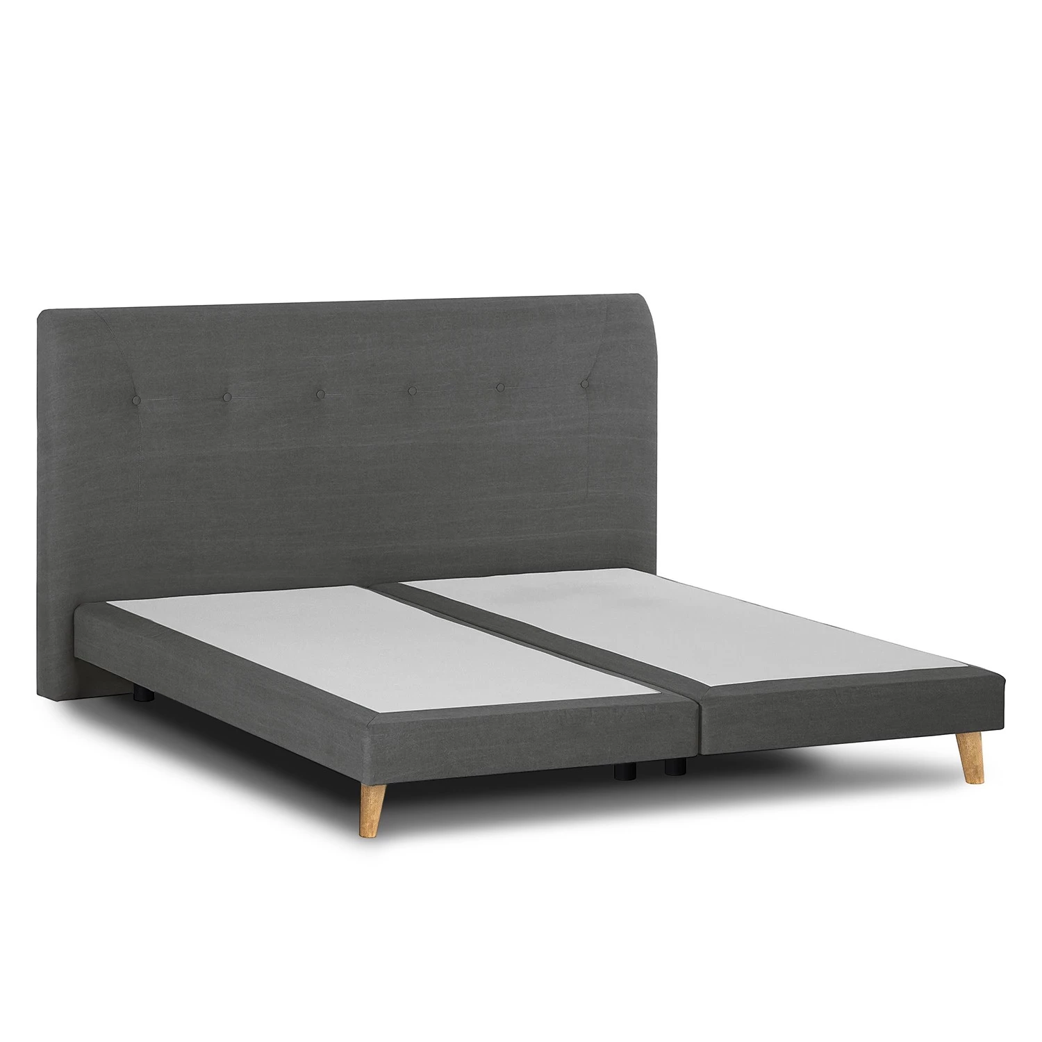 Mørteens Lit boxspring Mälby - Anthracite - 140 x 200cm 5 Mørteens Lit boxspring Mälby - Anthracite - 140 x 200cm – Image 5