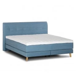 Mørteens Lit boxspring Mälby - Bleu clair mat - 160 x 200cm 20 Mørteens Lit boxspring Mälby - Bleu clair mat - 160 x 200cm -Lits & literie Soldes 1000071024 211007 09285900083 DETAILS P000000001000071024