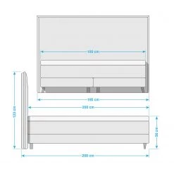 Mørteens Lit boxspring Avellino II - Limon - 180 x 200cm 37 Mørteens Lit boxspring Avellino II - Limon - 180 x 200cm -Lits & literie Soldes 1000071065 210723 13470800006 SKETCH DETAILS P000000001000071065 sketch