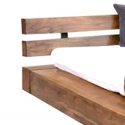 Wolf-Möbel Lit en bois massif Guru - Acacia massif - Acacia marron -Lits & literie Soldes 1000119821 220223 030 DETAILS P000000001000119821