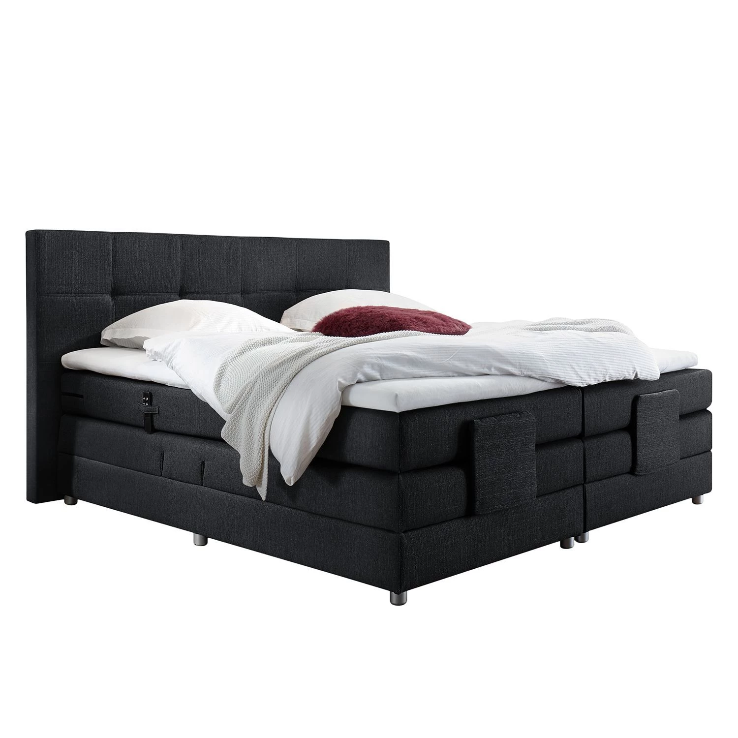 Loftscape Lit boxspring Jamana - Noir 1 Loftscape Lit boxspring Jamana - Noir
