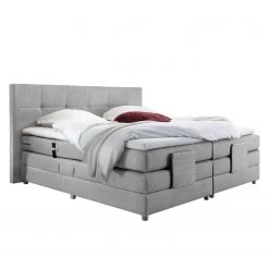 Loftscape Lit boxspring Jamana - Gris clair