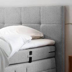 Loftscape Lit boxspring Jamana - Gris clair -Lits & literie Soldes 1000123096 181115 15385109 GALLERYIMAGES P000000001000123096