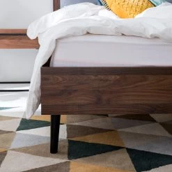 Mørteens Lit Gjora - Imitation noyer -Lits & literie Soldes 1000123699 190405 15413900032 GALLERYIMAGES P000000001000123699