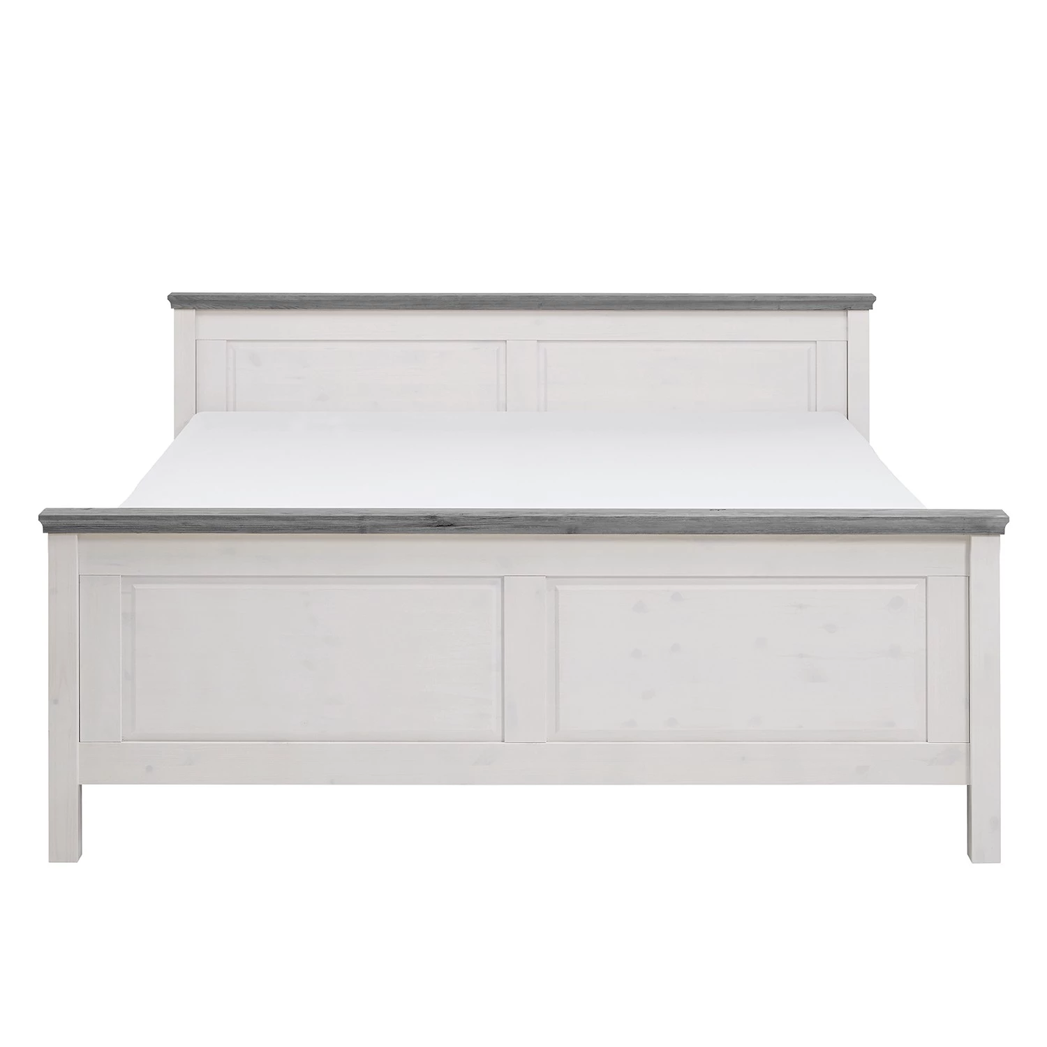 Maison Belfort Lit en bois massif Bergen - Epicéa blanc / Epicéa gris - 180 x 200cm 6 Maison Belfort Lit en bois massif Bergen - Epicéa blanc / Epicéa gris - 180 x 200cm – Image 6