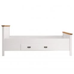 Maison Belfort Lit en bois massif Bergen - Epicéa blanc / Epicéa lessivé - 140 x 200cm -Lits & literie Soldes 1000125641 220406 040 DETAILS P000000001000125641