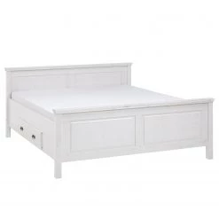 Maison Belfort Lit en bois massif Bergen - Epicéa blanc - 140 x 200cm -Lits & literie Soldes 1000125647 211122 08324002225 DETAILS P000000001000125647