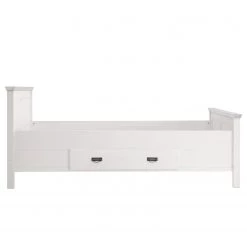 Maison Belfort Lit en bois massif Bergen - Epicéa blanc - 140 x 200cm -Lits & literie Soldes 1000125647 220406 040 DETAILS P000000001000125647