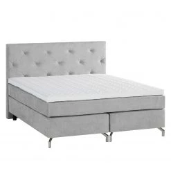 Maison Belfort Lit boxspring Dogali - Gris clair - 180 x 200cm 19 Maison Belfort Lit boxspring Dogali - Gris clair - 180 x 200cm -Lits & literie Soldes 1000128195 180814 15000193 GALLERYIMAGES P000000001000128195