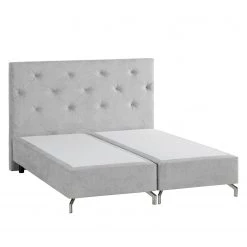 Maison Belfort Lit boxspring Dogali - Gris clair - 180 x 200cm 21 Maison Belfort Lit boxspring Dogali - Gris clair - 180 x 200cm -Lits & literie Soldes 1000128195 180814 15000195 GALLERYIMAGES P000000001000128195