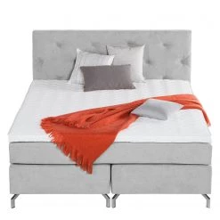 Maison Belfort Lit boxspring Dogali - Gris clair - 180 x 200cm 24 Maison Belfort Lit boxspring Dogali - Gris clair - 180 x 200cm -Lits & literie Soldes 1000128195 180814 15000198 GALLERYIMAGES P000000001000128195