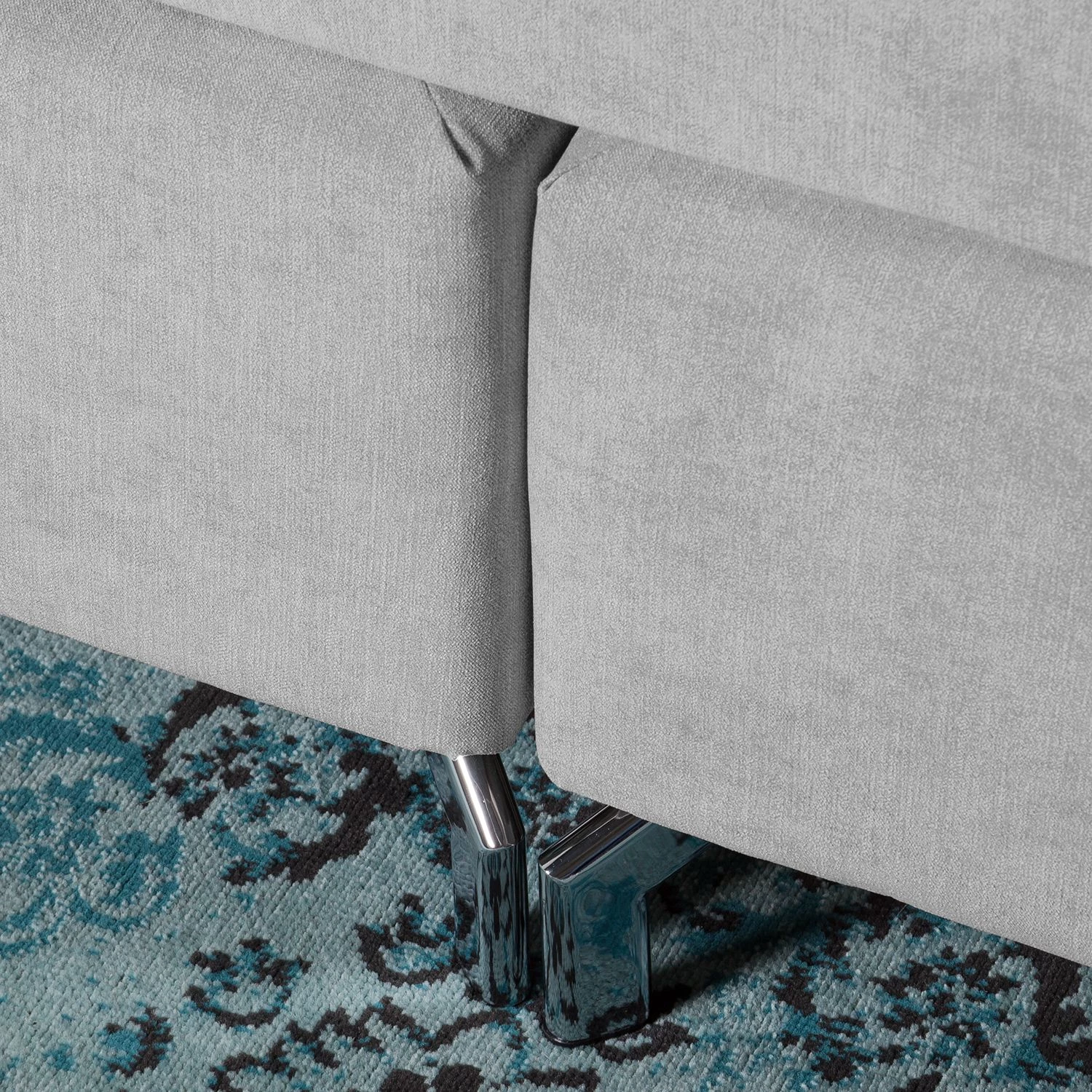 Maison Belfort Lit boxspring Dogali - Gris clair - 180 x 200cm 14 Maison Belfort Lit boxspring Dogali - Gris clair - 180 x 200cm – Image 14