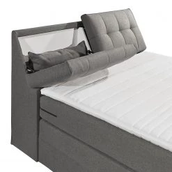 Fredriks Lit boxspring Venslev - Microfibre - Gris - 160 x 200cm -Lits & literie Soldes 1000129972 180912 07101592 GALLERYIMAGES P000000001000129972