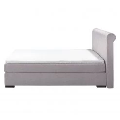 Maison Belfort Lit boxspring Willard - Tissu structuré - Gris - 140 x 200cm 17 Maison Belfort Lit boxspring Willard - Tissu structuré - Gris - 140 x 200cm -Lits & literie Soldes 1000134672 181012 17294630 GALLERYIMAGES P000000001000134672