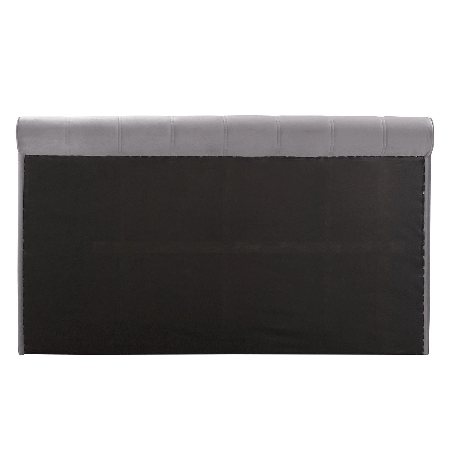 Maison Belfort Lit boxspring Willard - Tissu structuré - Gris - 140 x 200cm 6 Maison Belfort Lit boxspring Willard - Tissu structuré - Gris - 140 x 200cm – Image 6