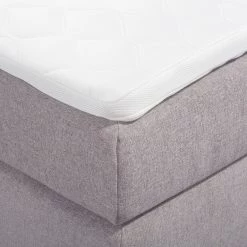 Maison Belfort Lit boxspring Willard - Tissu structuré - Gris - 140 x 200cm 21 Maison Belfort Lit boxspring Willard - Tissu structuré - Gris - 140 x 200cm -Lits & literie Soldes 1000134672 181012 17294634 GALLERYIMAGES P000000001000134672