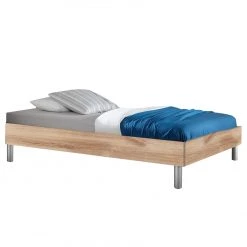 Wimex Cadre de lit Easy Beds - Imitation chêne parqueté - 120 x 200cm