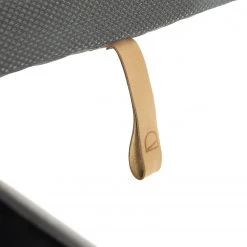 Norrwood Lit capitonné Faugh - Tissu - Gris - 160 x 200cm -Lits & literie Soldes 1000138131 181026 11015930 GALLERYIMAGES P000000001000138131