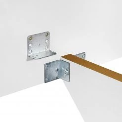 Lit SKØP X - Gris foncé / Blanc - 140 x 200cm -Lits & literie Soldes 1000142632 181116 132841376 GALLERYIMAGES P000000001000142632