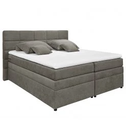 Fredriks Boxspringbett Poppel - Tissu - Gris minéral -Lits & literie Soldes 1000143678 210810 16173100072 DETAILS P000000001000143678