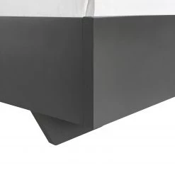 Lit SKØP - Gris clair / Anthracite - 160 x 200cm -Lits & literie Soldes 1000143954 181116 13302241 GALLERYIMAGES P000000001000143954