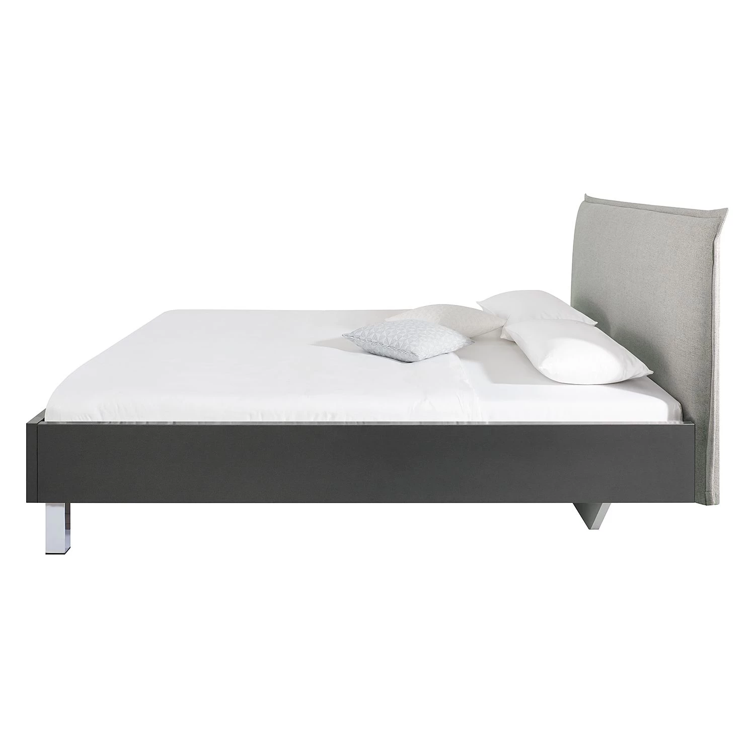 Lit SKØP II - Gris clair / Anthracite - 160 x 200cm 2 Lit SKØP II - Gris clair / Anthracite - 160 x 200cm – Image 2