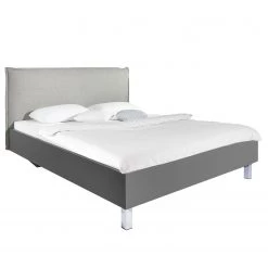 Lit SKØP II - Gris clair / Anthracite - 160 x 200cm