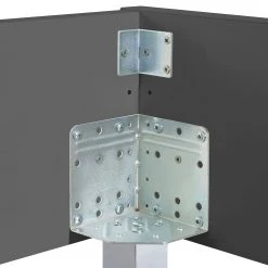 Lit SKØP VI - Gris clair / Anthracite - 180 x 200cm -Lits & literie Soldes 1000144341 181116 133337201 GALLERYIMAGES P000000001000144341