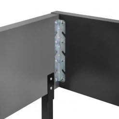 Lit SKØP XI - Gris foncé / Gris - 180 x 200cm -Lits & literie Soldes 1000144366 181116 133416427 GALLERYIMAGES P000000001000144366