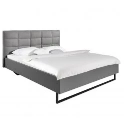 Lit SKØP XI - Gris foncé / Gris - 180 x 200cm