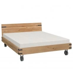 Naturoo Lit en bois massif Morogoro I - Chêne des marais massif - 160 x 200cm -Lits & literie Soldes 1000153471 210720 10473500098 DETAILS P000000001000153471