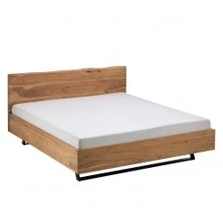 Ars Natura Lit en bois massif Vardo - Acacia massif / Métal - Acacia / Noir -Lits & literie Soldes 1000166806 191030 08503300025 DETAILS P000000001000166806