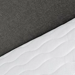 Fredriks Lit boxspring Joiselle - Surmatelas inclus - Tissu - Anthracite - 180 x 200cm -Lits & literie Soldes 1000173486 190510 13494500014 GALLERYIMAGES P000000001000173486