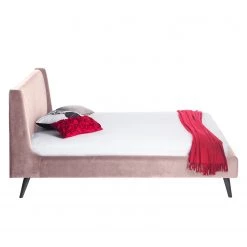 Jack & Alice Lit capitonné Limmer - Tissu effet velours - Mauve - 180 x 200cm -Lits & literie Soldes 1000174122 190723 15230400072 DETAILS P000000001000174122